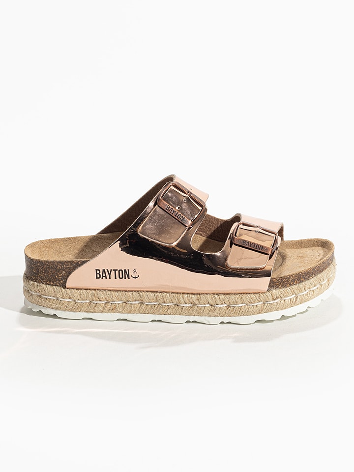 BAYTON Pantoletten "Olympe" in Rosa - 38
