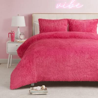 Juicy Couture Shaggy Comforter Sets with Shams