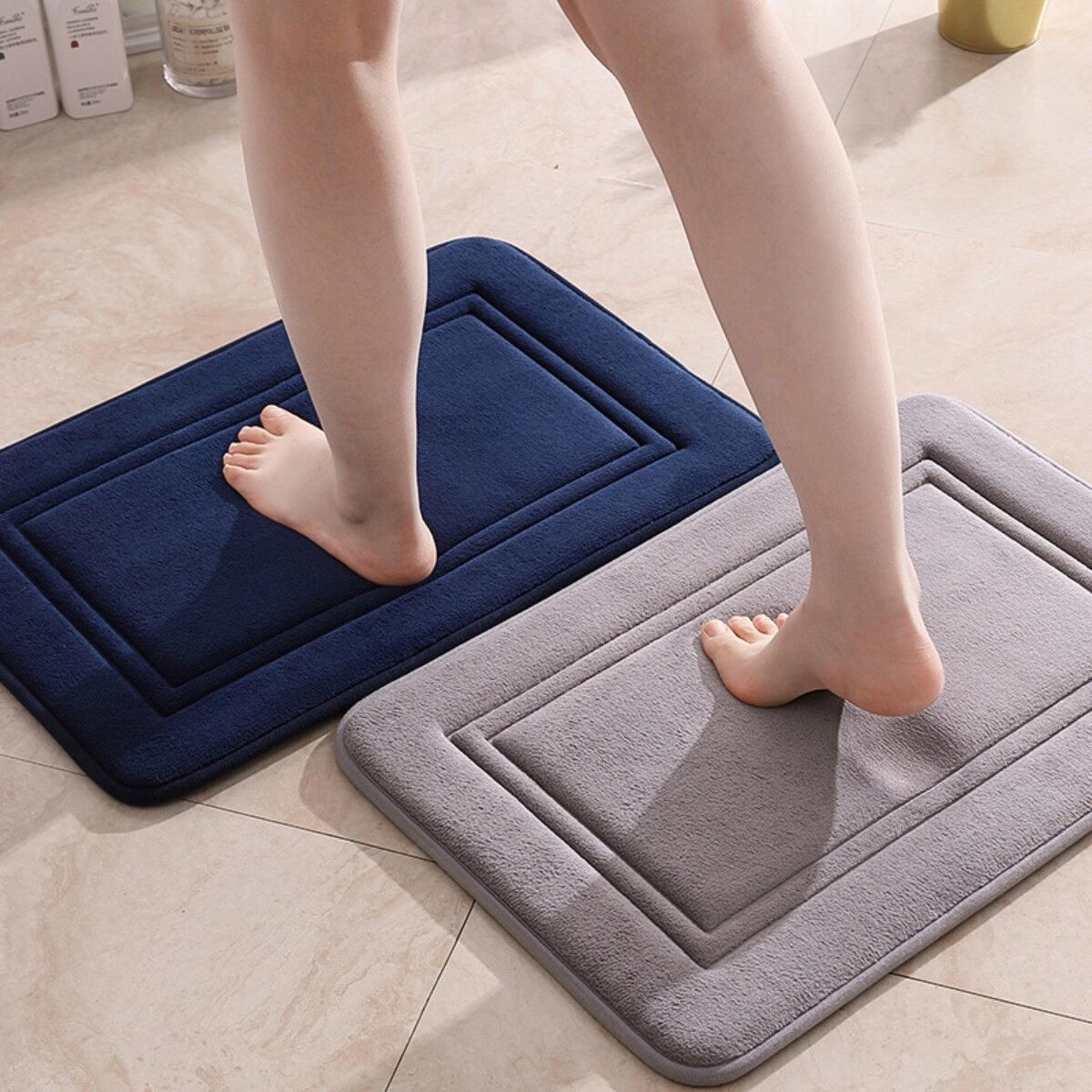 INF Tapis de bain absorbant antidérapant