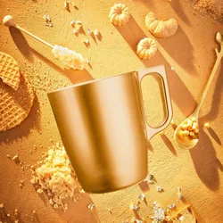 EK-802428 Kaffeebecher Flashy 250ml neo gold