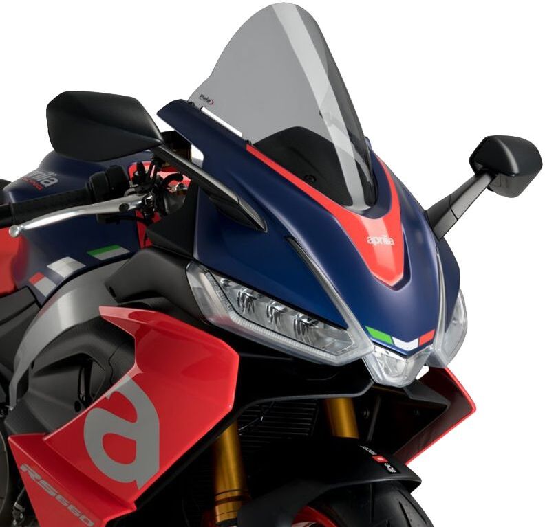 Bulle Puig R-RACER + 7 cm Fumé clair