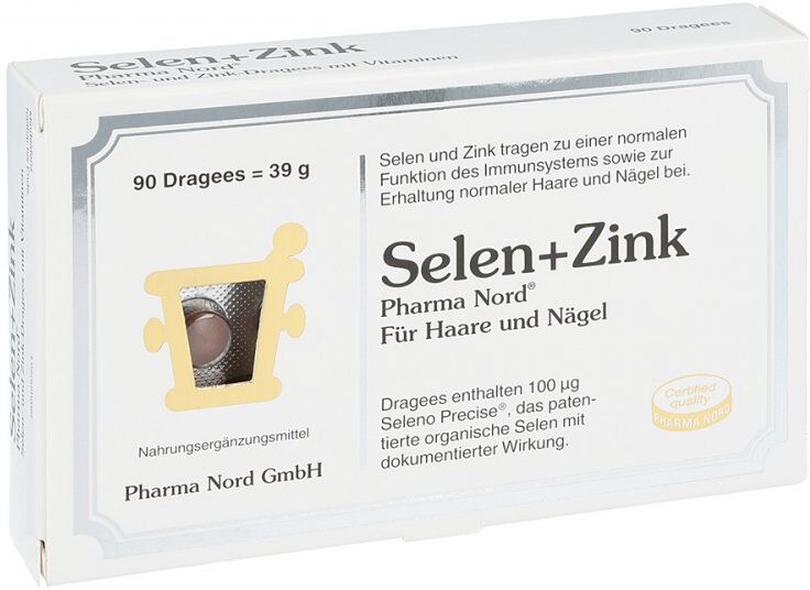 Selen+zink Pharma Nord Dragees
