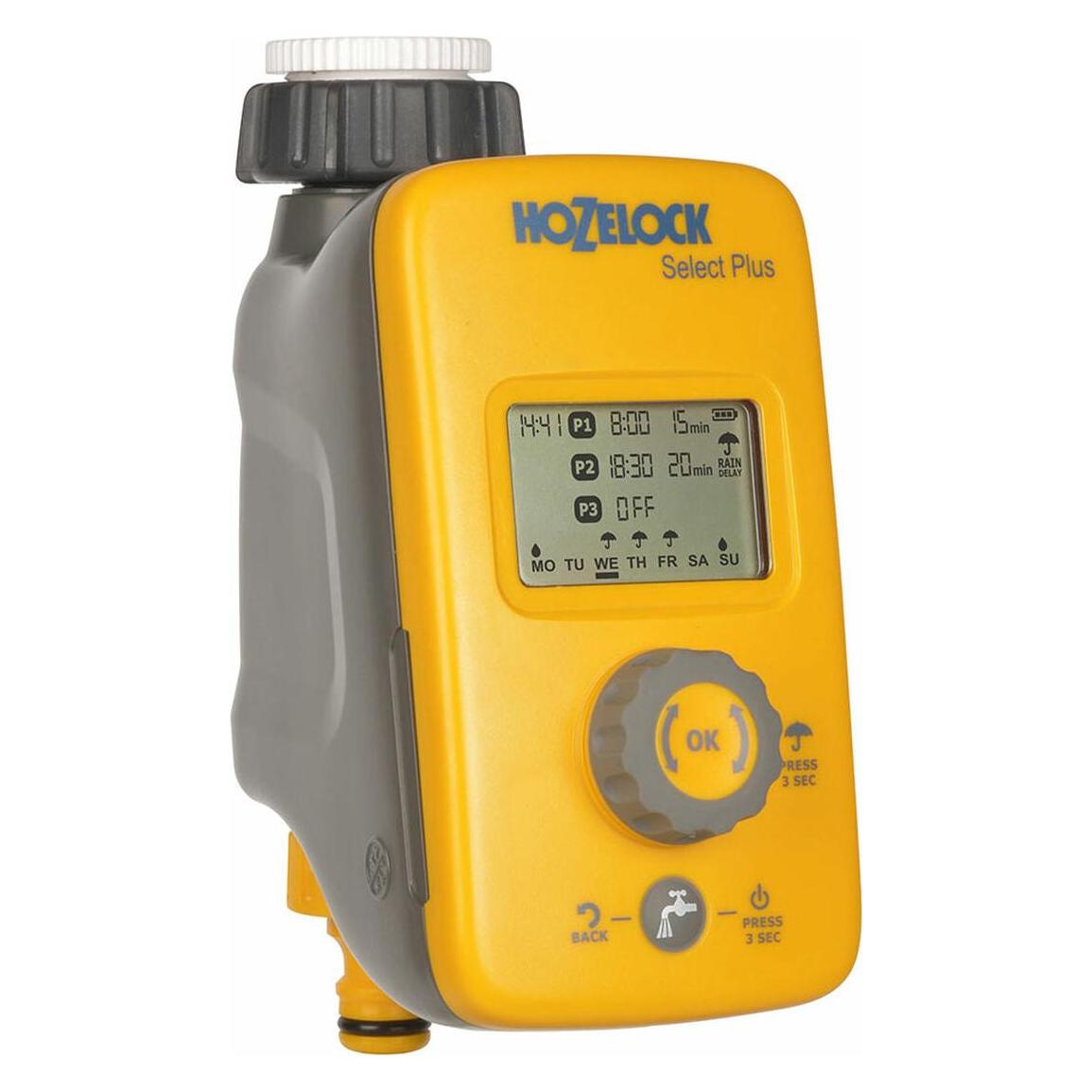 Hozelock Select Plus Controller 2224 0000 Bewässerungssteuerung (Bewässerungscomputer) (2224 0000)