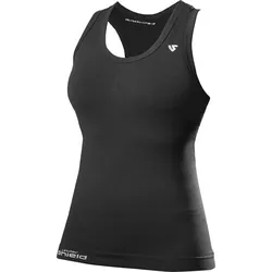 Under Shield, Damen, Sportshirt, Emana Damen Slim Fit Straffendes Sport-Tanktop (S), Schwarz