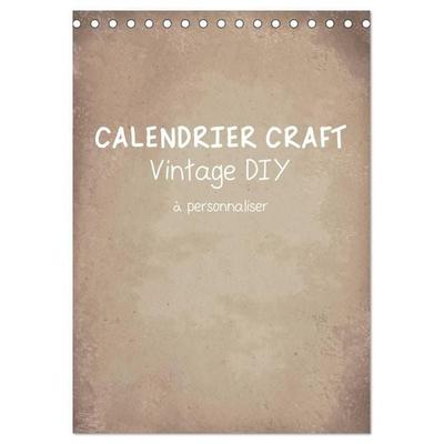 Calendrier Craft Vintage DIY (Calendrier de bureau 2027 DIN A5 horizontal), CALVENDO calendrier mensuel