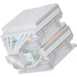 Fortron FSP Air CPU Cooler MP7-WA LGA/1851/1700/1200 AMD:AM4/AM5 retail (153 mm), CPU Kühler, Weiss