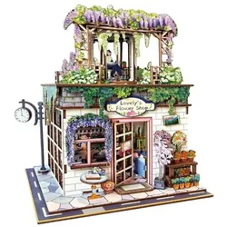 Ir Toys, Buchstütze, Booknook Flower Shop (Niveau Intermediaire) (15 x 16 x 23 cm)