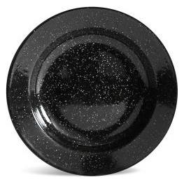 Sagaform Teller Emaille schwarz (20 cm) (5018414)