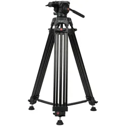 Fotopro DV 2 Black Stativ für Videografie