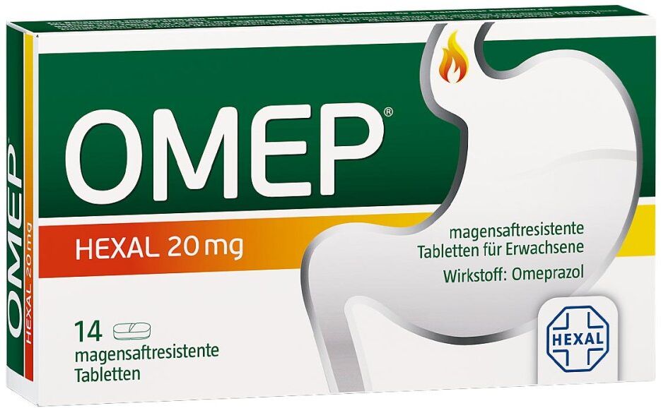 OMEP® HEXAL 20 mg magensaftresistente Tabletten