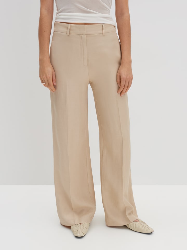 Someday Marlenehose in Beige - 42