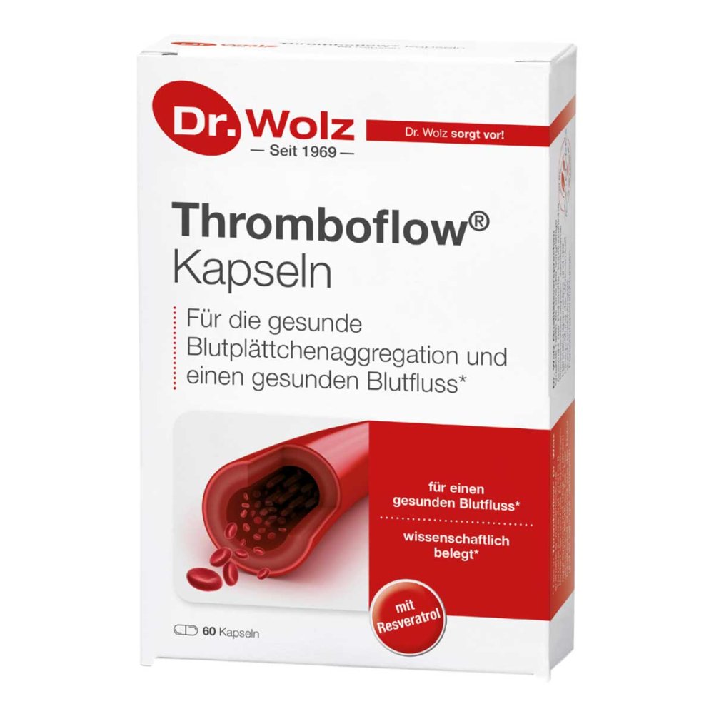 Dr. Wolz Zell GmbH Thromboflow Kapseln Doktor wolz 07125710