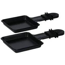 2er-Set Rotel Swiss Tradition Raclette-Pfännchen