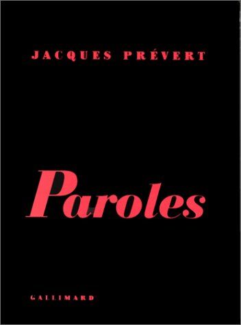 Jacques Prévert - Paroles - Preis vom 11.10.2026 15:43:13 h