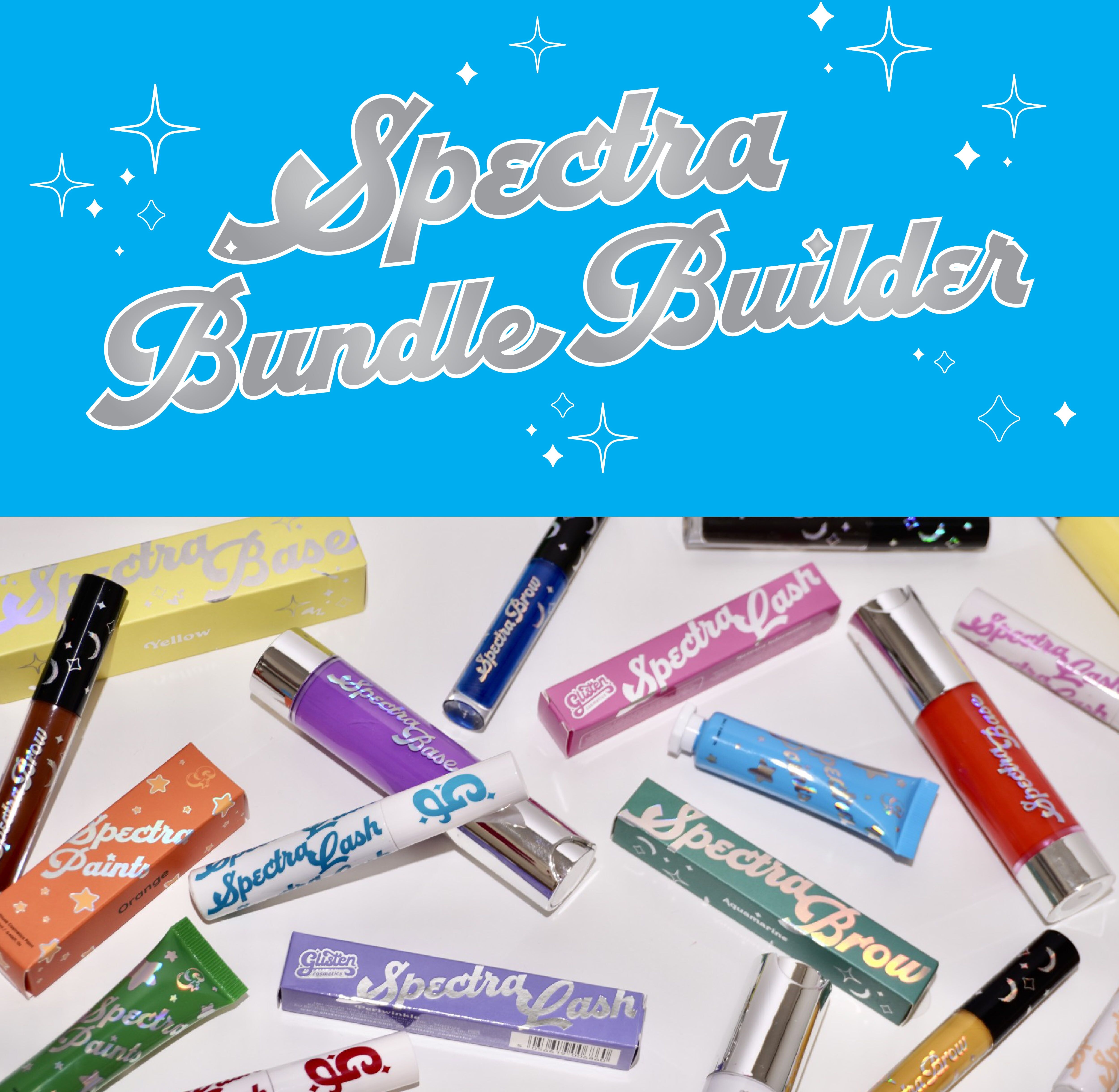 Glisten Cosmetics Spectra Bundle Builder