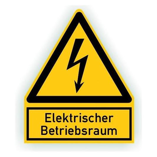 Cimco Warnschild Elektrischer Betriebsraum 182734 (182734)