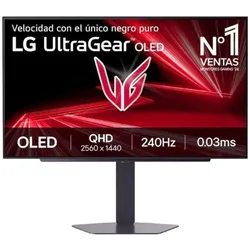 LG UltraGear GX7 27GX704A-B (2560 x 1440 Pixel, 27"), Monitor, Schwarz