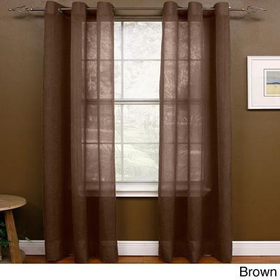 Miller Curtains Preston 63-Inch Grommet Sheer Panel