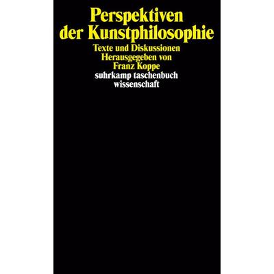 Perspektiven der Kunstphilosophie, Taschenbuch von Franz Koppe, Suhrkamp, 978-3-518-28551-0