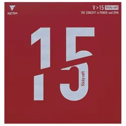 Victas Belag V>15 Sticky Soft rot 2,0 - rot 2,0