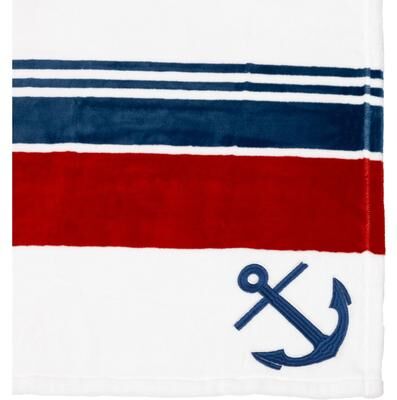 Pavilion Anchor Royal Plush Blanket