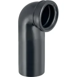 Geberit PE Wand-WC-Bogen 90 Gr DN90/90 für senkrechte Montage 366925161
