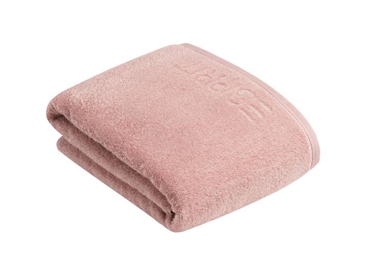 Esprit Badetuch Modern Solid rosa Baumwolle 100 x 150 cm