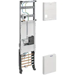 Hager, Systemstromversorgung, Komplettfeld Mainova ZH34C7N 1Z 1feldrig 3Pu. 5polig