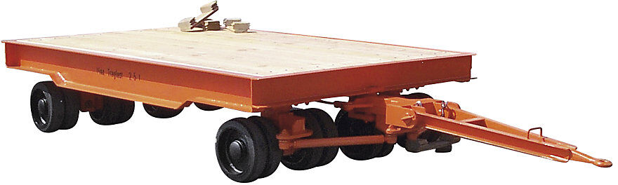 kaiserkraft Schwerlastanhänger, 32 t, Allrad-Achsschenkel-Lenkung, Ladefläche 5,0 x 2,0 m