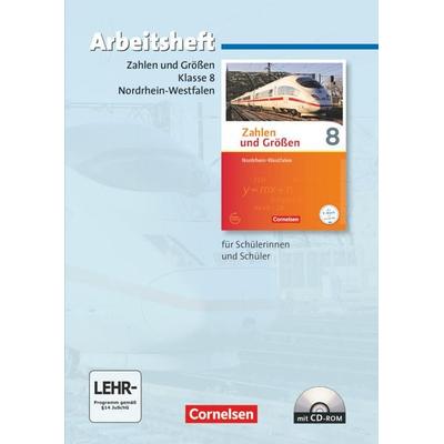Zahlen und Größen - Nordrhein-Westfalen Kernlehrpläne - Ausgabe 2013 - 8. Schuljahr, Taschenbuch von Udo Wennekers,Martina Verhoeven,Ilona