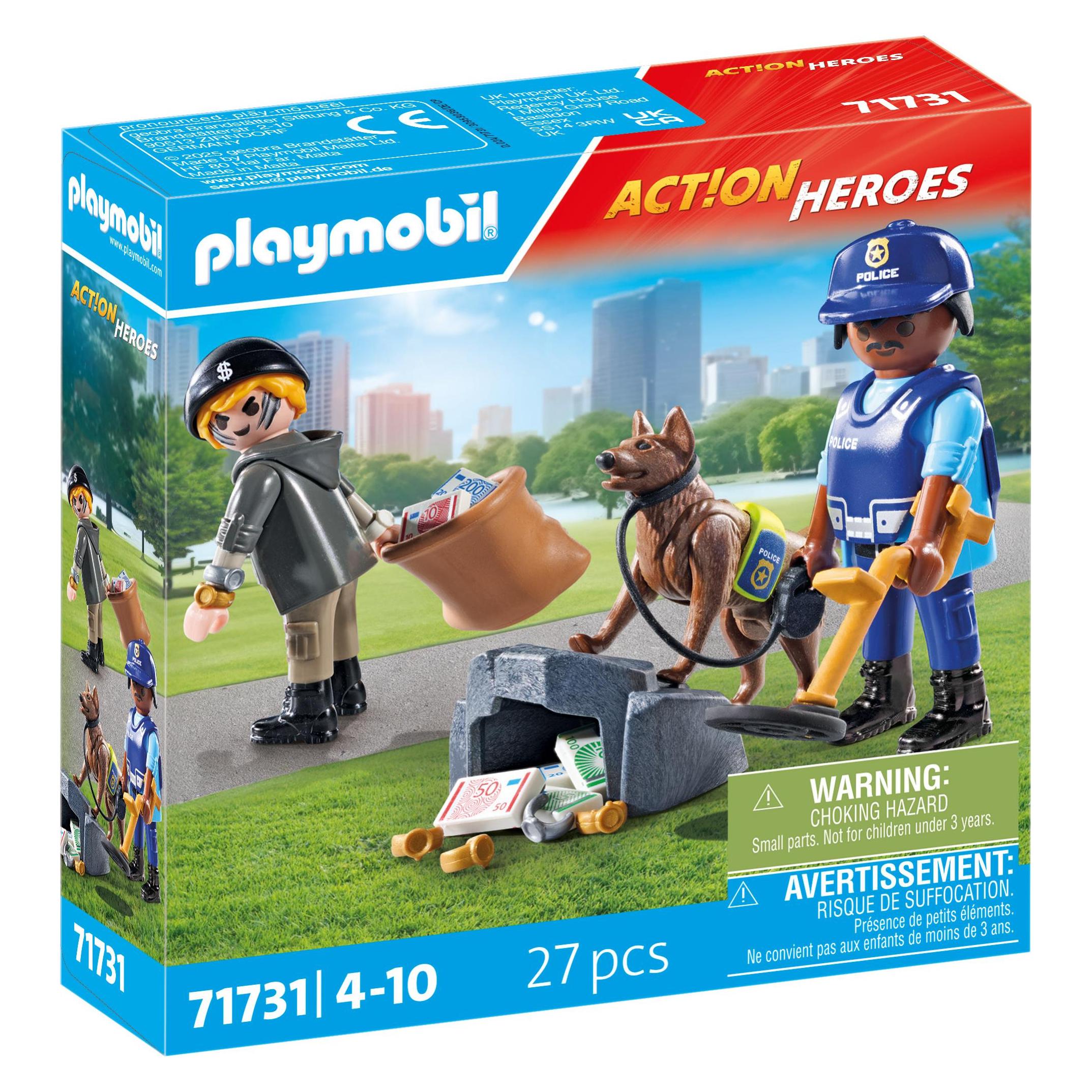Playmobil Spurensuche mit Hund (71731)