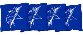 Skip's Garage Elizabeth City State Vikings Blue Cornhole Bags
