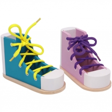 small foot design Fädelschuh - bunt 271660