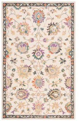 SAFAVIEH Handmade Blossom Ingveldur Floral Wool Rug