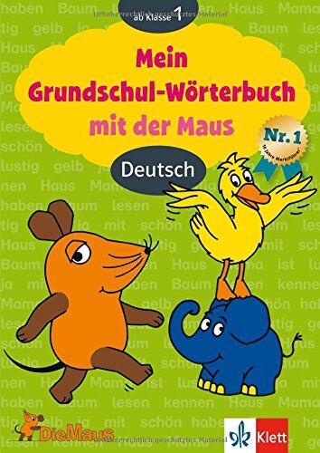 Die Maus: Mein Grundschulwörterbuch mit der Maus, 1.-4. Klasse (Lernen mit der MAUS) - Preis vom 09.10.2026 07:28:09 h