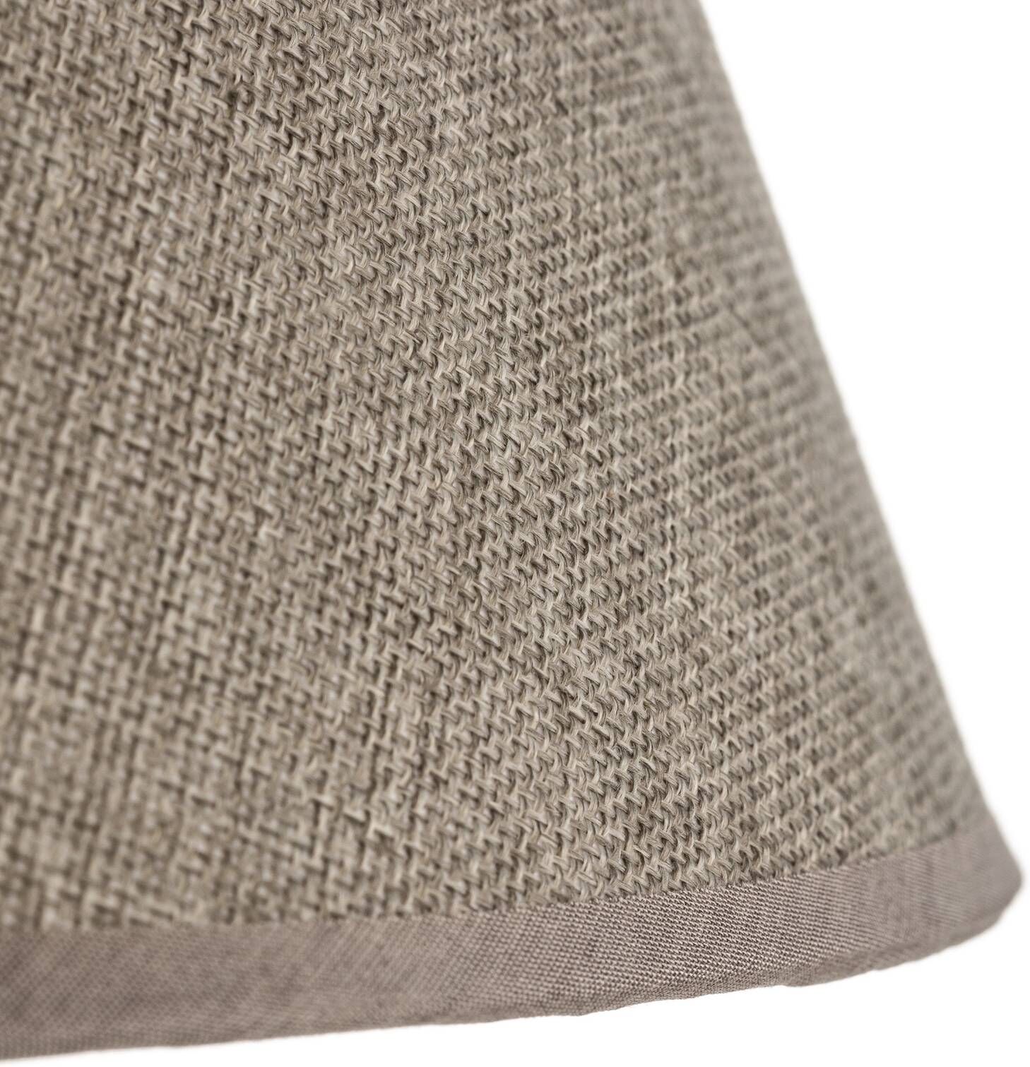 Tischlampe Sfera ONLI, alu / grau / zink, für Wohn- / Esszimmer, Textil / Stoff / Seide, Tischlampe