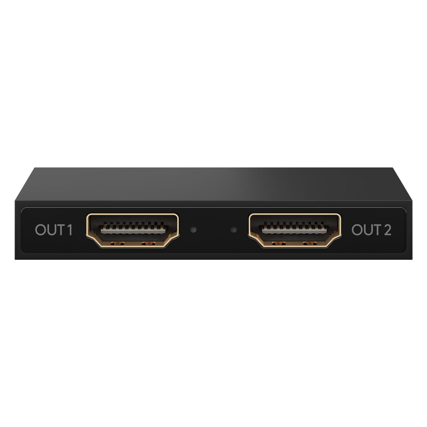 Goobay HDMI-Splitter 1 auf 2 4K @ 30 Hz (58480)