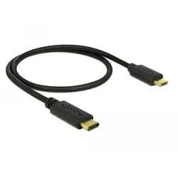 DeLock - USB-Kabel - USB-C (M) zu Micro-USB Typ B (M) - USB 2.0 - 3 A - 50 cm