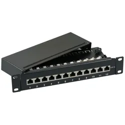 EFB Elektronik Mini-Patchpanel, Server Zubehör, Grau