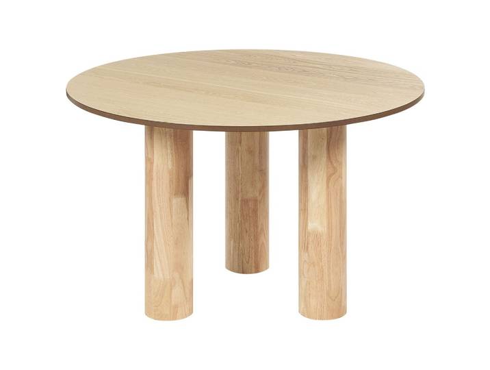 ESSTISCH 120/76 cm Hellbraun Rund Orin