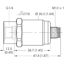Turck Drucktransmitter PT1R-1001-I2-H1141