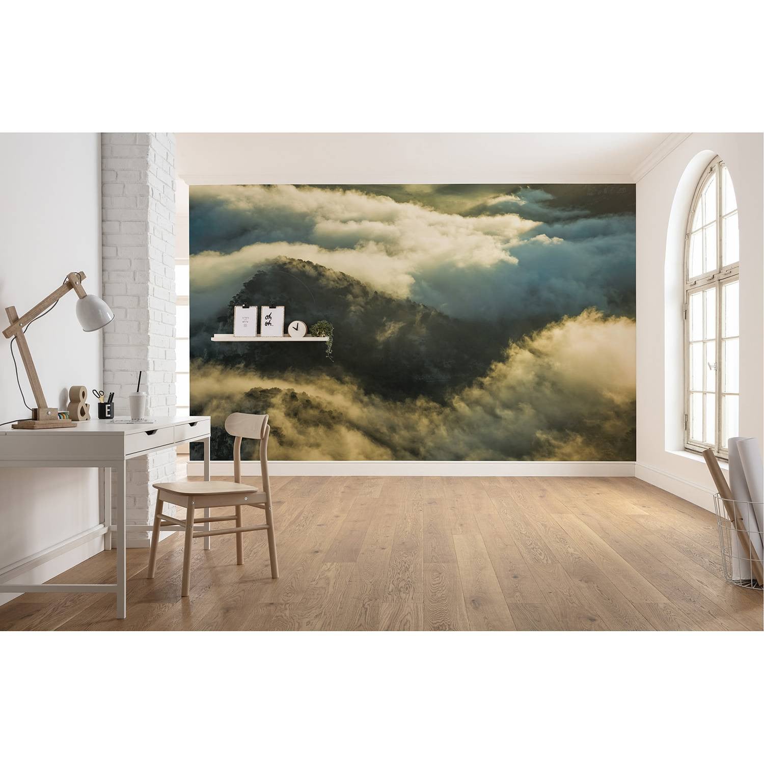 home24 Fotobehang Pangea Abstract Modern Multicolour B: 450 cm, H: 280 cm
