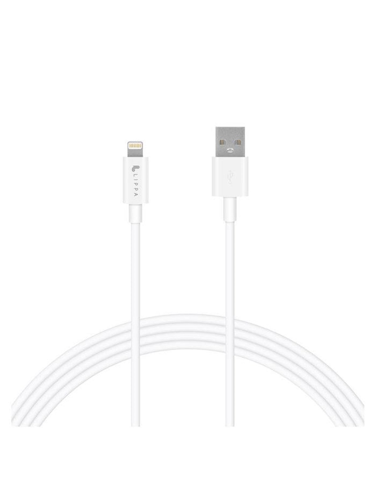 Lippa USB-A to Lightning cable 1 m for Apple iPhone White