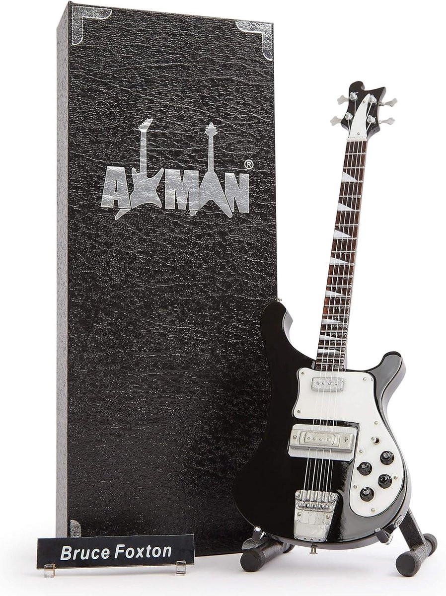 Bruce Foxton Axman Miniature Guitar Replica voor volwassenen