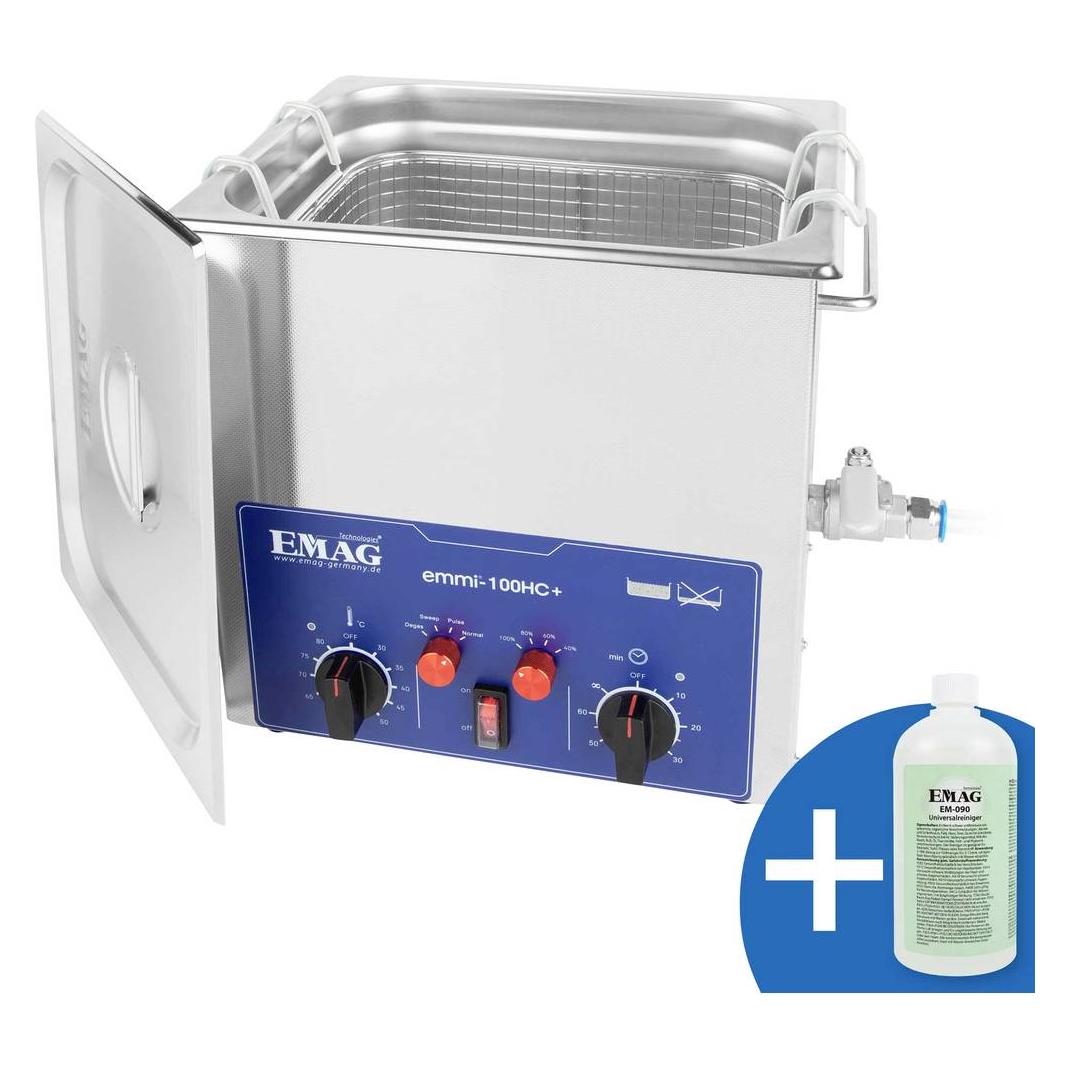 Emag Emmi 100HC Plus Ultraschallreiniger Universal 480 W 10.6 l mit Heizung (40 kHz, 10.60 l) (18051)