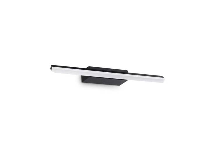 Miroir lumière noire avec LED intégrée pour salle de bains - Ideal Lux RIFLESSO - Noir - 1100Lm 3000K IP44