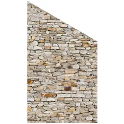 T&J  VETRO  Glasscheibe  MAUER  B  1030  x  H  1800/1200  mm  Ecke  rechts