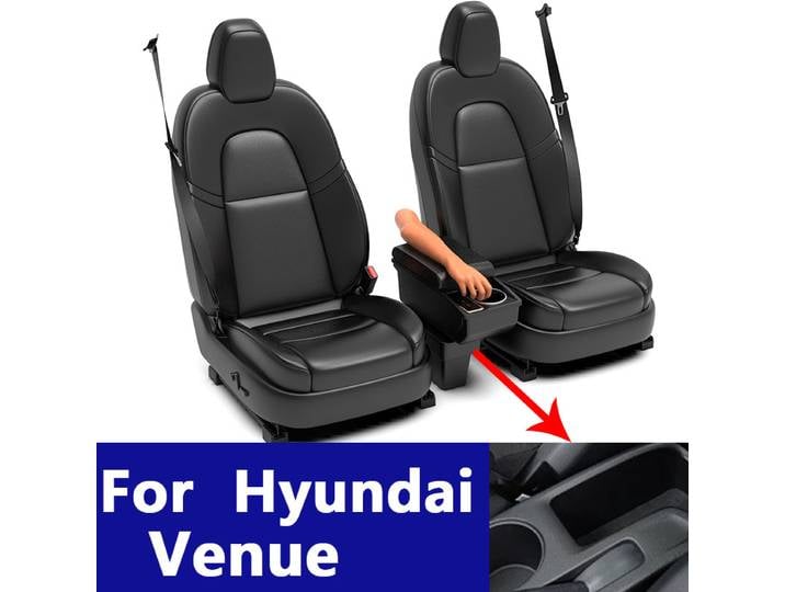Pour Hyundai Venue 2017 : Boîte d'accoudoir, Pièces intérieures, Boîte de rangement, Pièces de rétrofit, Accessoires automobiles