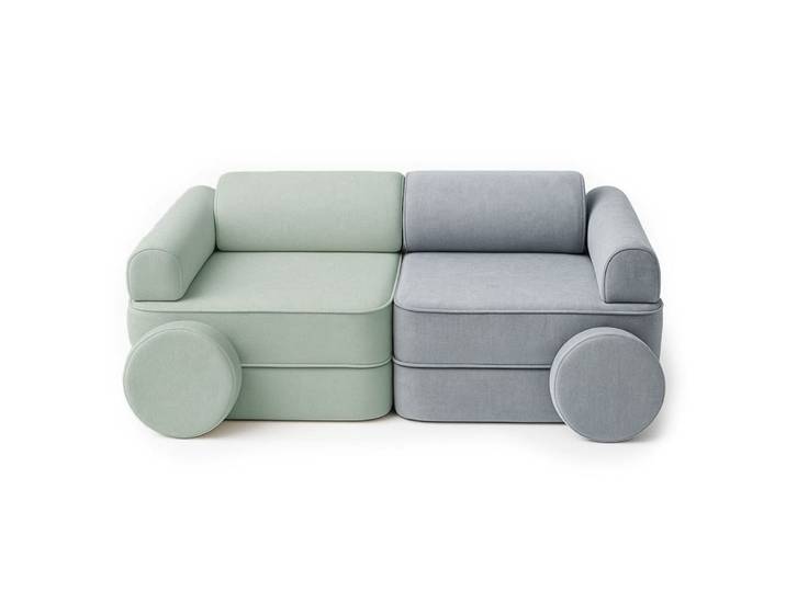Canapé modulable enfant en mousse multicolore