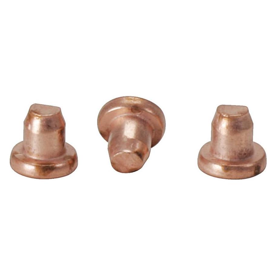 KS Tools Nieten 3x3,2mm verkupfert, 100er Pack (500.8574)